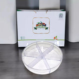 Empty Gift box Glass Plastic For Dry fruits 